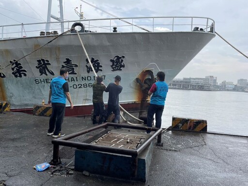 漁港區防颱防疫雙出擊!海洋局強化關懷船員行動