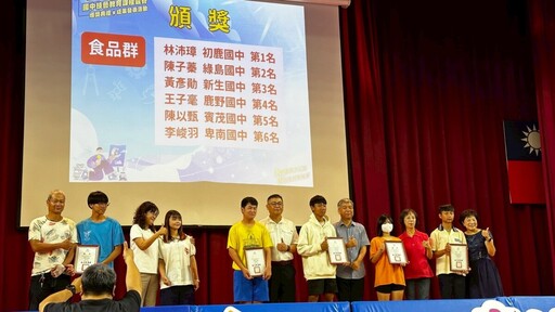 臺東國中技藝教育競賽頒獎典禮成果發表 21校43個攤位展長才