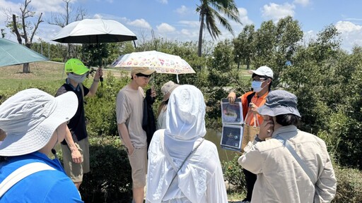 青年局林楷軒號召文化行動派 紅樹林×天地掃激發地方想像力