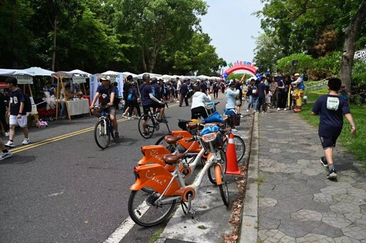 「525來嘉BIKE訪」熱血登場 1500位車友齊聚蘭潭大白熊x爽爽貓首度合體萌翻全場