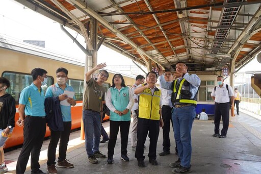 立委王美惠會勘爭取一次到位 嘉義車站增設出口便民設施及防護