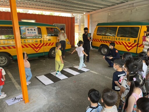 民權警幼兒園宣導 交通安全從小扎根
