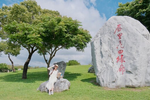 花現綠奇蹟!后里環保公園變身最美花海休憩地