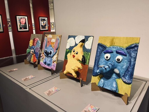 南陽國小美術班畢業展「藝想天開」 童心創意繪出無限可能