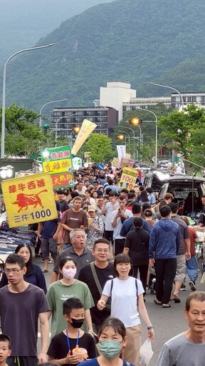 上百攤商進駐 礁溪溫泉夜市喜遷新址