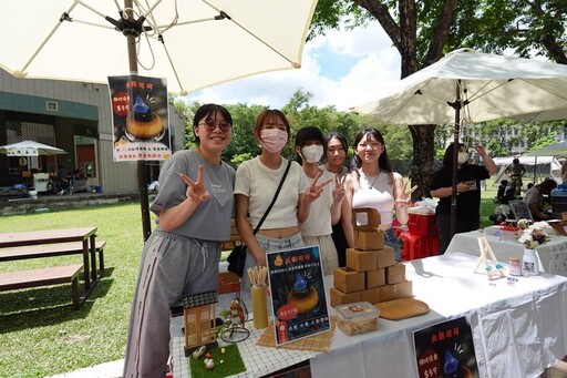 學生變老闆！樹德科大26組創業團隊「一日市集」秀實力