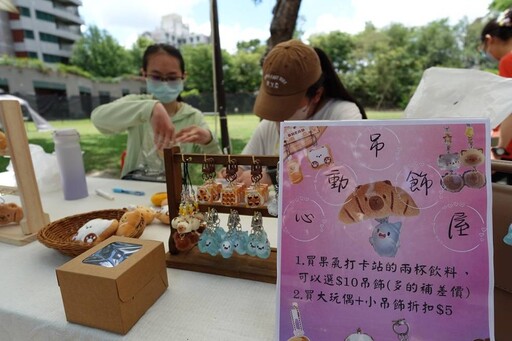 學生變老闆！樹德科大26組創業團隊「一日市集」秀實力