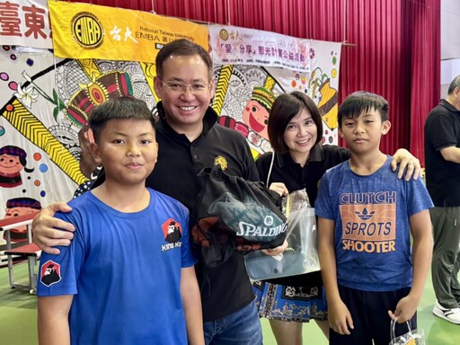 台大EMBA學生會x臺東縣救國團 延續「愛 • 分享」點亮偏鄉學童夢想