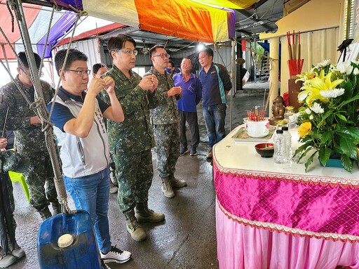 陸軍中士母親工安意外離世 臺東軍人服務站弔唁關懷