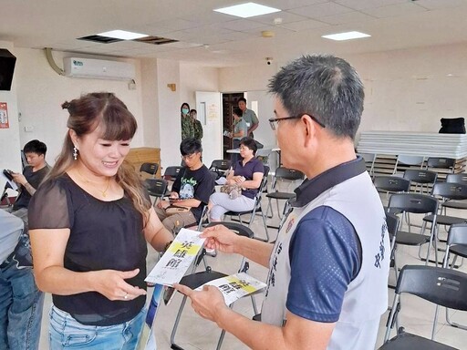 成功鎮役男兵役抽籤 臺東軍服站宣導服務資訊