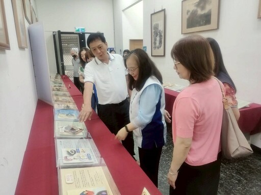 南投縣貓羅溪社區大學 「創意紙雕 X 草屯美食」 特展