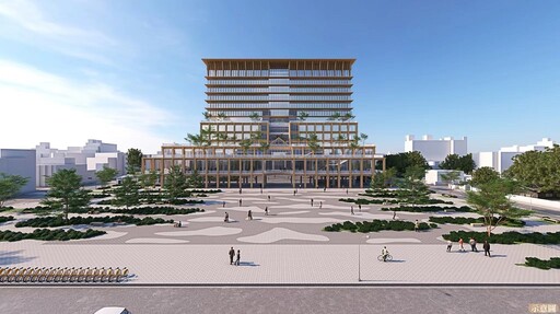 嘉市市民中心北棟大樓統包工程順利決標 打造市政服務與城市美學新地標