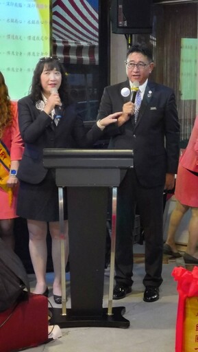宜蘭琦華女獅會長交接 陳彥廷卸任交棒新會長李靜慧