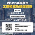 高雄市工廠校正與營運調查6/20啟動 網路填表快速方便