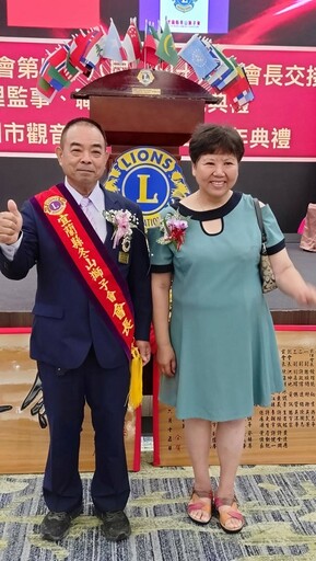 冬山獅子會長交接 張國偉膺任第49屆會長
