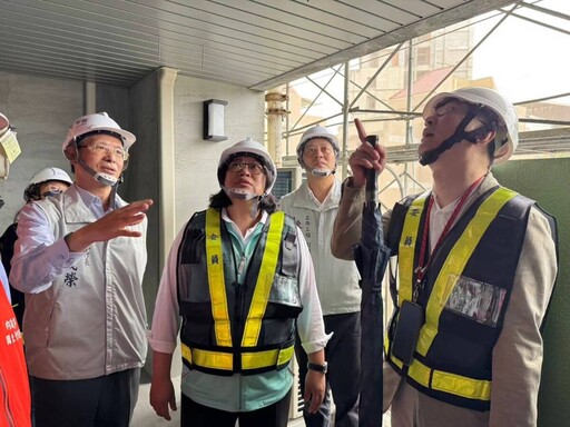王美惠邀內政部實地考察嘉市社會社宅 明年兩案即將完工