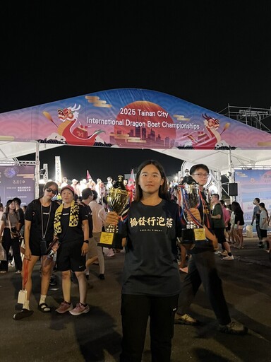 一金二銀霸榜南北龍舟賽 台鋼科大葉庭卉寫下端午榮耀時刻