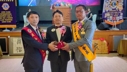 員山獅子會長異動 卸任會長吳玨慶交棒第42屆會長李瑞祥