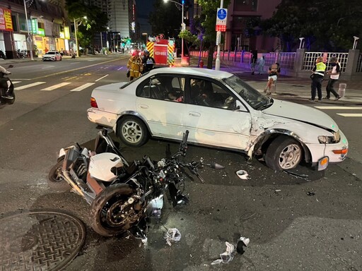 中華五路車禍現場慘烈畫面曝光！