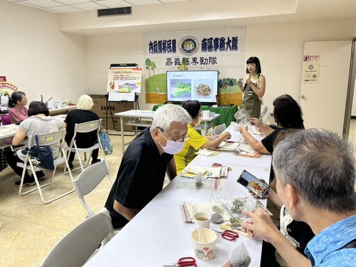 移民署嘉義縣服務站舉辦多元文化活動 邀新住民共迎夏至體驗驅蚊趣