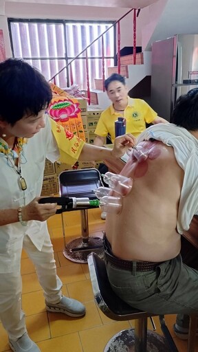 義診+義剪 中原獅子會頭城韋馱院公益活動