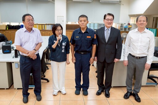 破案39件！茄萣警掃毒阻詐戰功彪炳 康裕成議長頒慰勞金力挺基層英雄