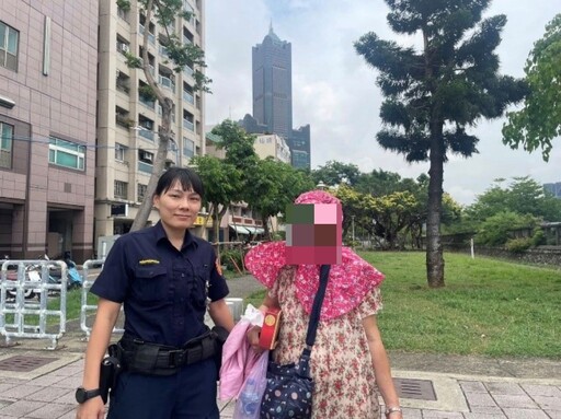 婦搭公車遺忘隨身包 苓雅警攔車協助找回
