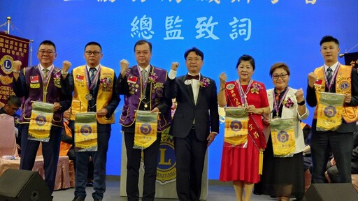 風華再現 潘政榕接任府城獅子會長 傳承父親獅子精神