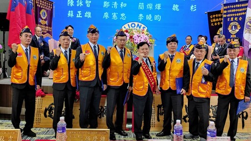 風華再現 潘政榕接任府城獅子會長 傳承父親獅子精神