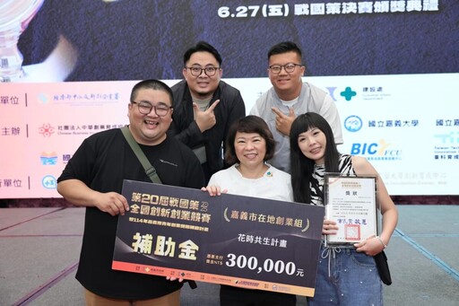 嘉市青年創業獎勵補助計畫入選團隊揭曉 點燃青年創業新動力