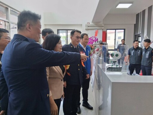 西螺分局新建辦公廳舍落成 張麗善:環境舒適提高警政效率