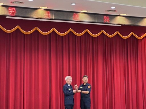水上分局水上派出所雙喜臨門 所長當選好人好事楷模警員警大二技上榜