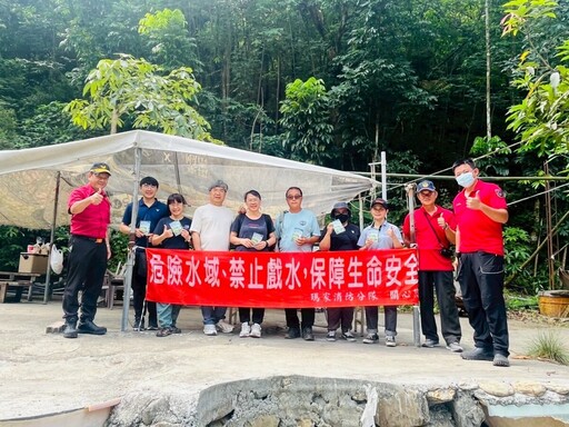 茂管處牛角灣溪辦水域安全宣導 聯手屏縣原民處推防溺＋自殺防治