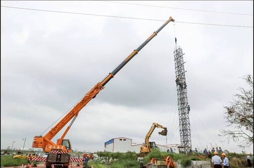 卓榮泰赴嘉義布袋視察停電 台電全力搶修拚9日夜間復電