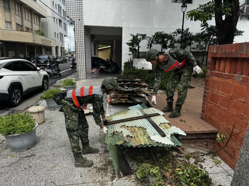 第四作戰區持續投入台南地區災後復原 守護決心不停歇