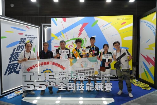 勞動部高分署技能競賽選手勇奪佳績 展現卓越實力