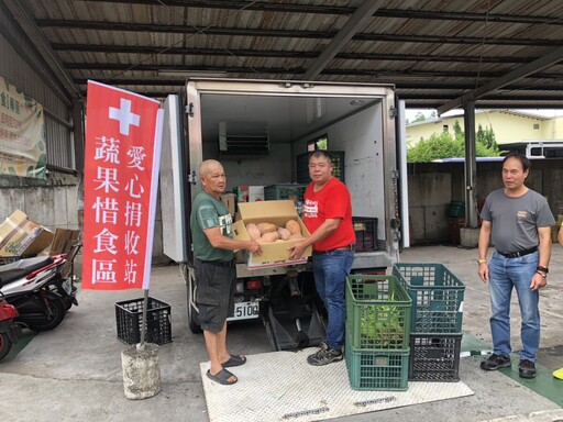 攤商送暖不中斷!高市蔬果惜食專區 週捐2,800公斤助弱勢