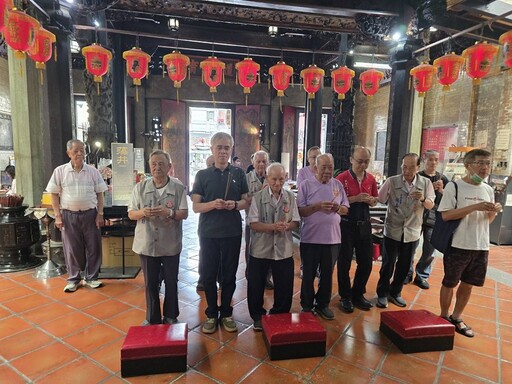 感謝嘉市善舉發揚城隍精神 金門縣消防局偕同浯島城隍廟拜會