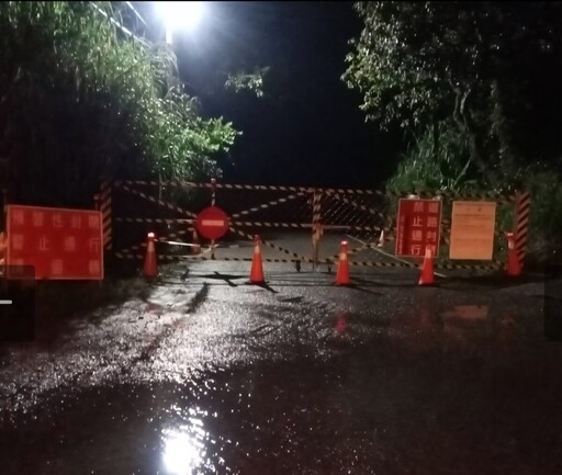 注意道路封閉!防豪雨衝擊山區路段 台20線臨93線預警封閉用路人請避開