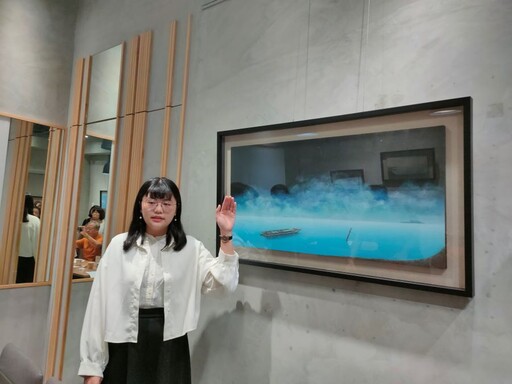 在離這很遠的地方 姚思妤9幅膠彩畫帕莎蒂娜烘焙文化店開展