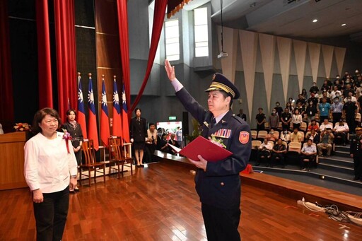 嘉市府警局卸、新任局長交接舉行