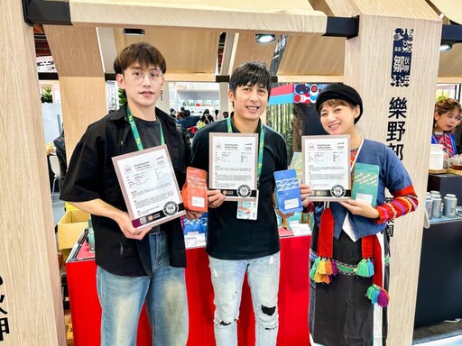 嘉縣「鄒伙呷」強勢登場2025台灣美食展 高蕾雅代言開箱