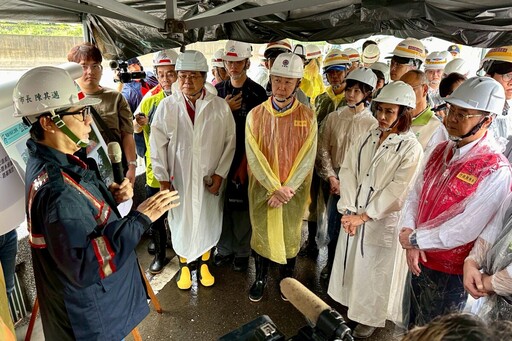 台20線災損嚴重!陪同卓榮泰勘災陳其邁爭取「0728豪雨」納入丹娜絲特條 促立院火速通過