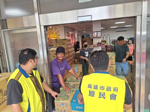 高市府送暖部落 災後陪伴族人返家重建