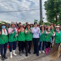 颱風豪雨後太保市公所號召400名志工 進行災後環境清理