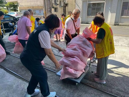 盛夏防災幸福同行 民雄鄉公所x公益團體辦理弱勢獨居老人受惠