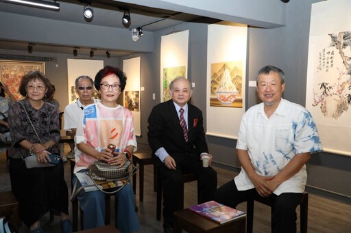 保利廈門藝術週岩彩畫跨海來台首秀 港澳台美協精英展台北掀旋風