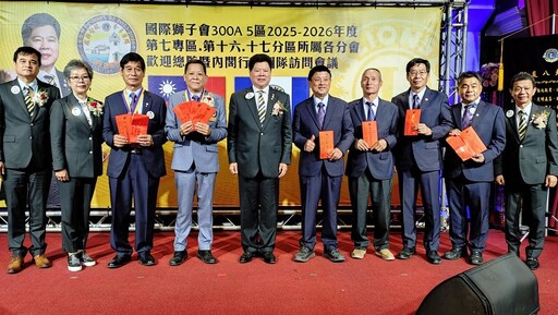 歡迎總監歌聲揚起 李敏卿總監訪問宜蘭七專獅友