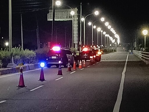 危駕噪音雙重打擊 台西分局深夜聯合執法