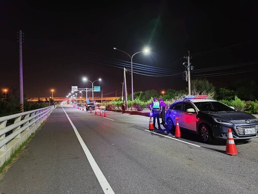 危駕噪音雙重打擊 台西分局深夜聯合執法